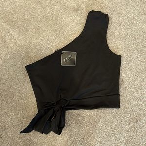 One shoulder Zaful Forwver Young Top
